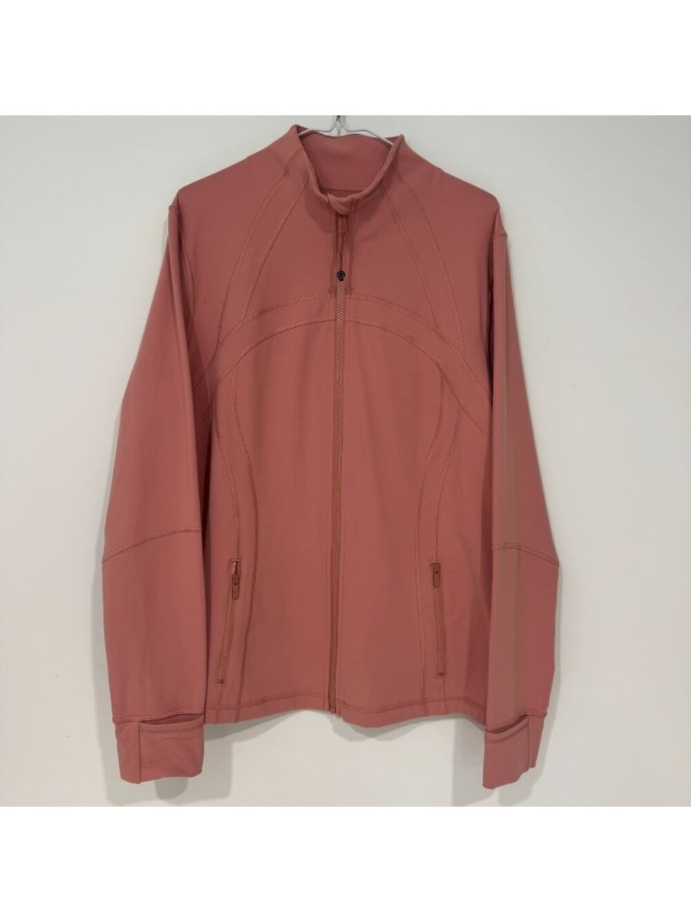 Lululemon Define Jacket *Luon Pink Savannah Size 18 EUC